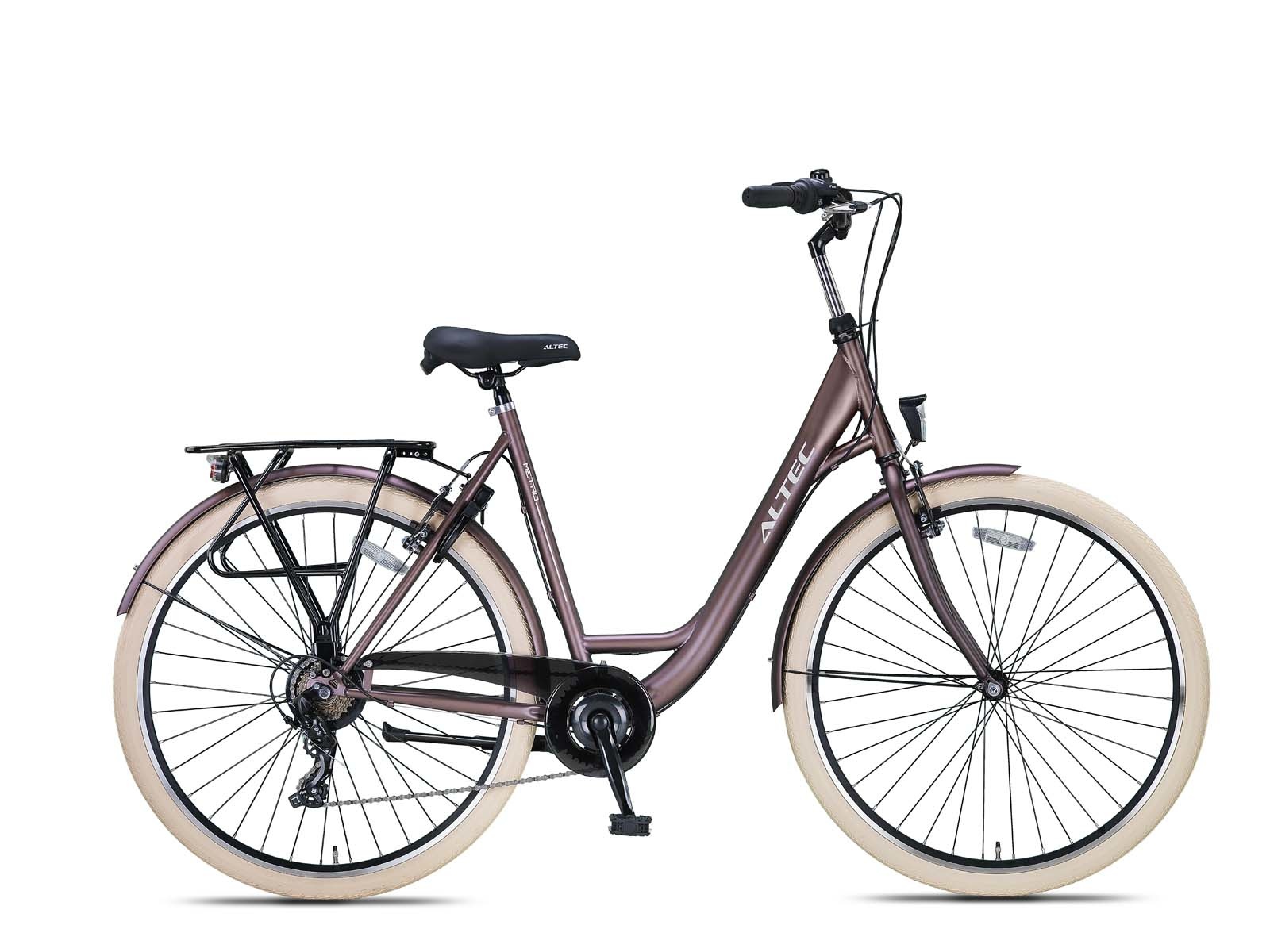 Altec Metro Plus sfiets 28 inch 49cm Terra Brown 7v - Foto 4