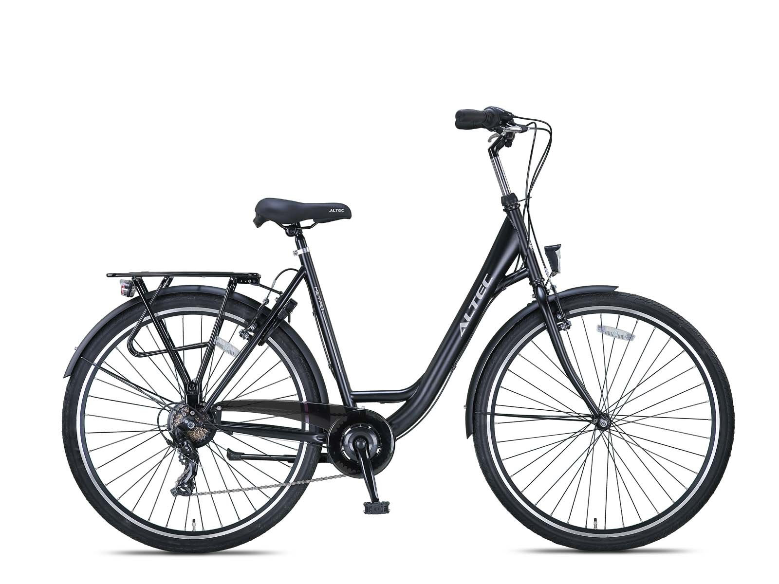 Altec Metro Plus sfiets 28 inch 49cm Zwart 7v - Foto 4