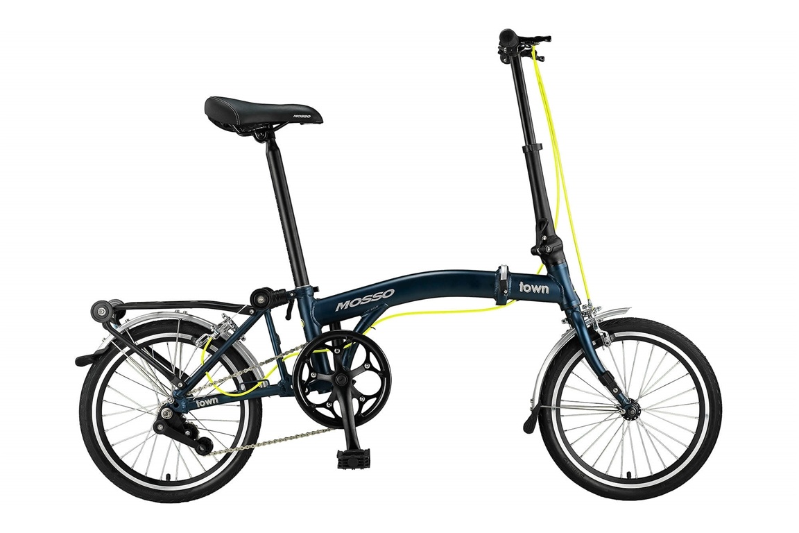 Altec Mosso Town 16 inch vouwfiets Mat Blauw