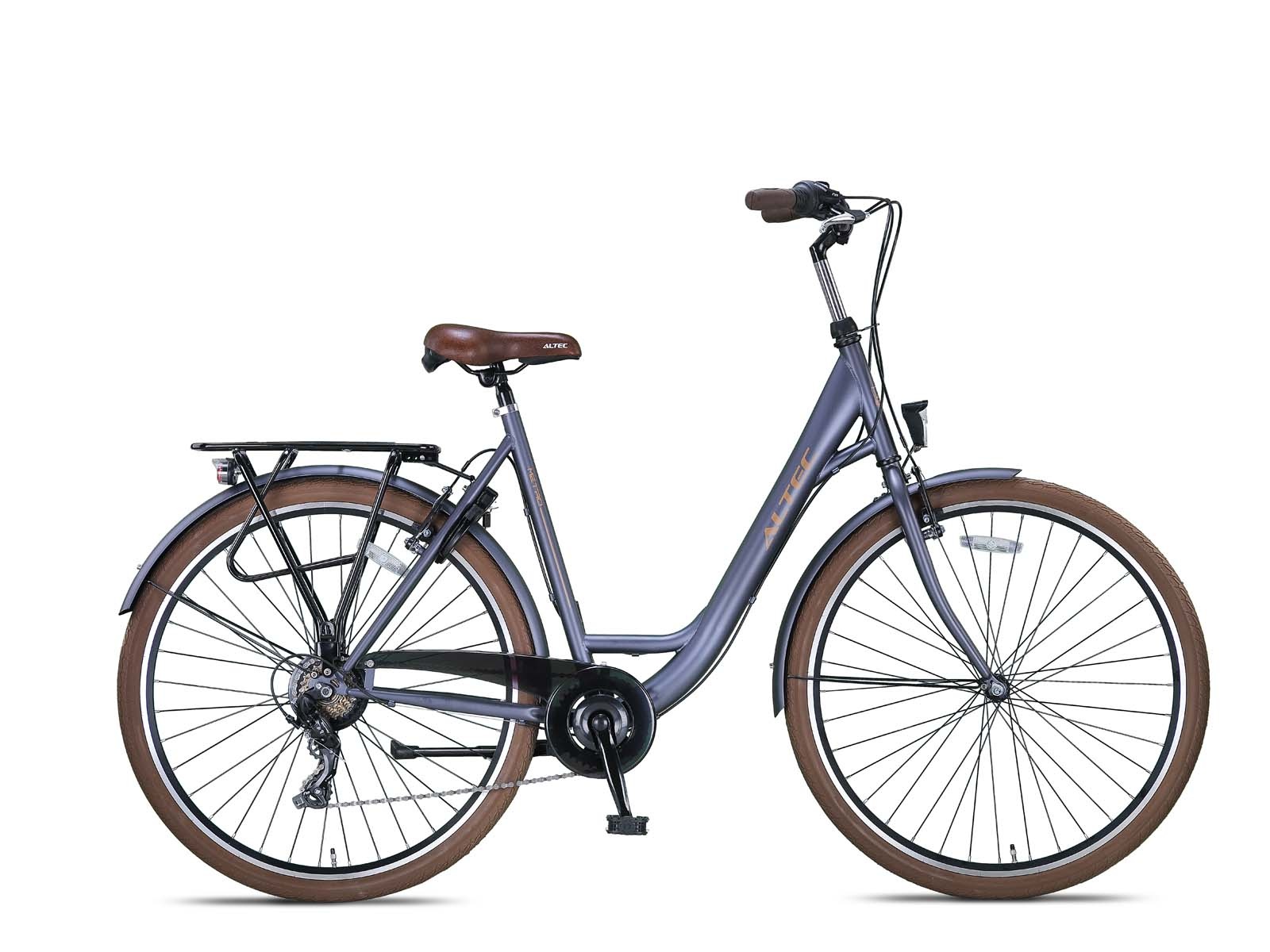 Altec Metro Plus sfiets 28 inch 55cm Mat Grey - Foto 3