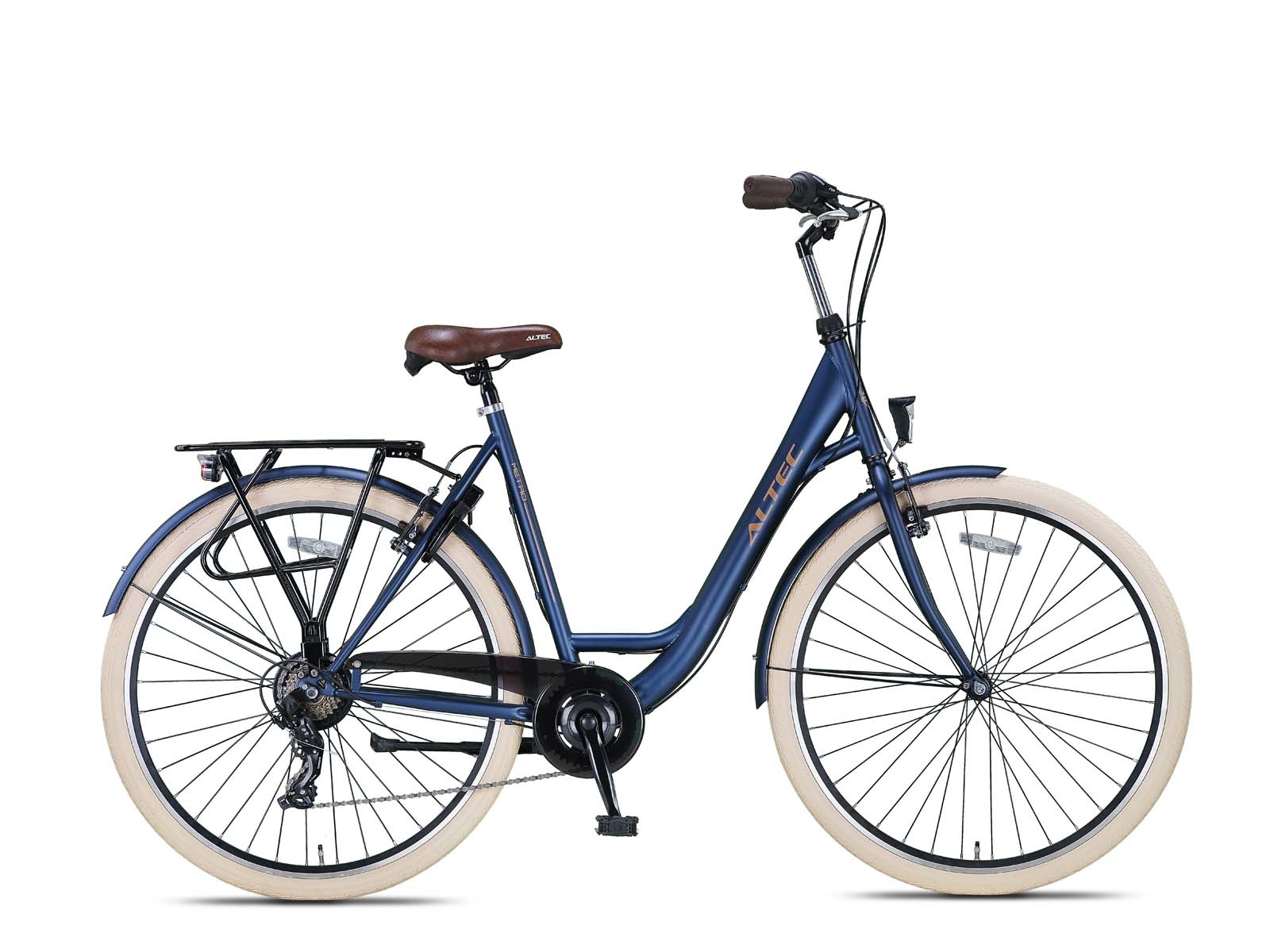 Altec Metro Damesfiets 28 inch 55cm Jeans Blue 7v