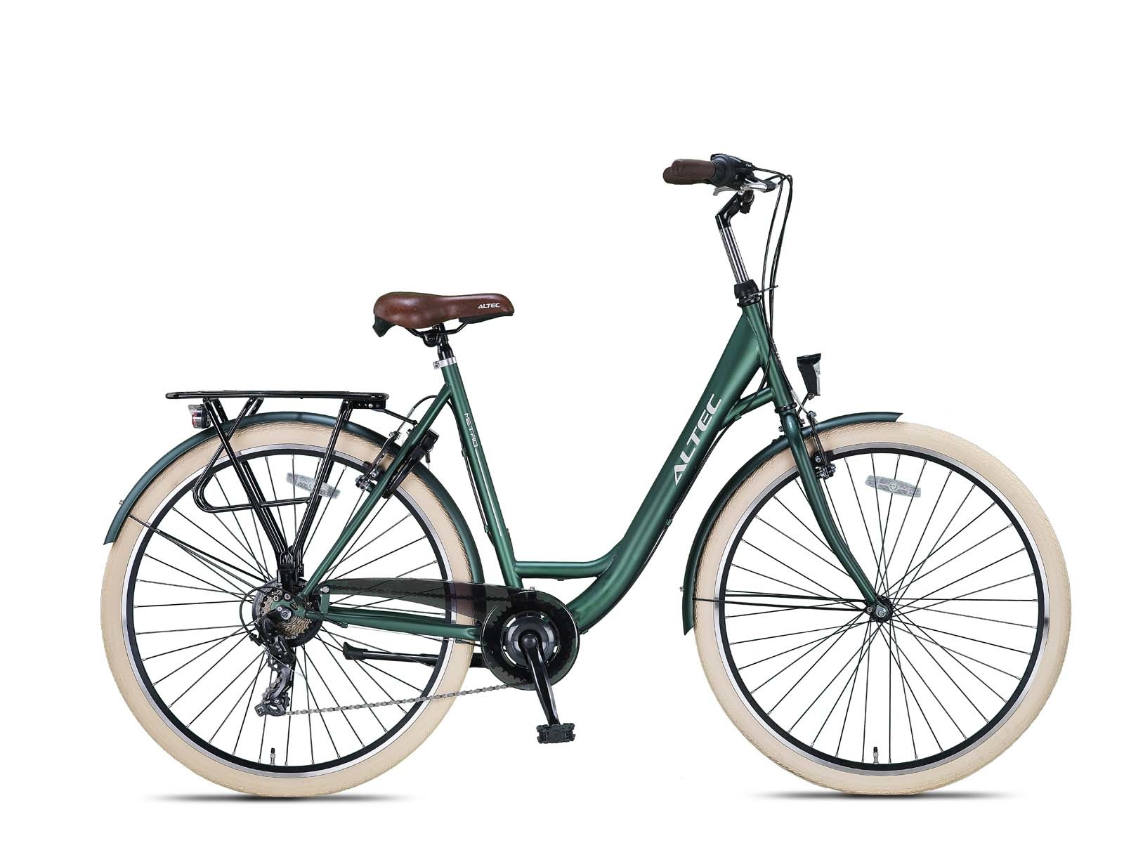 Altec Metro Plus sfiets 28 inch 55cm Army Green 7v - Foto 4