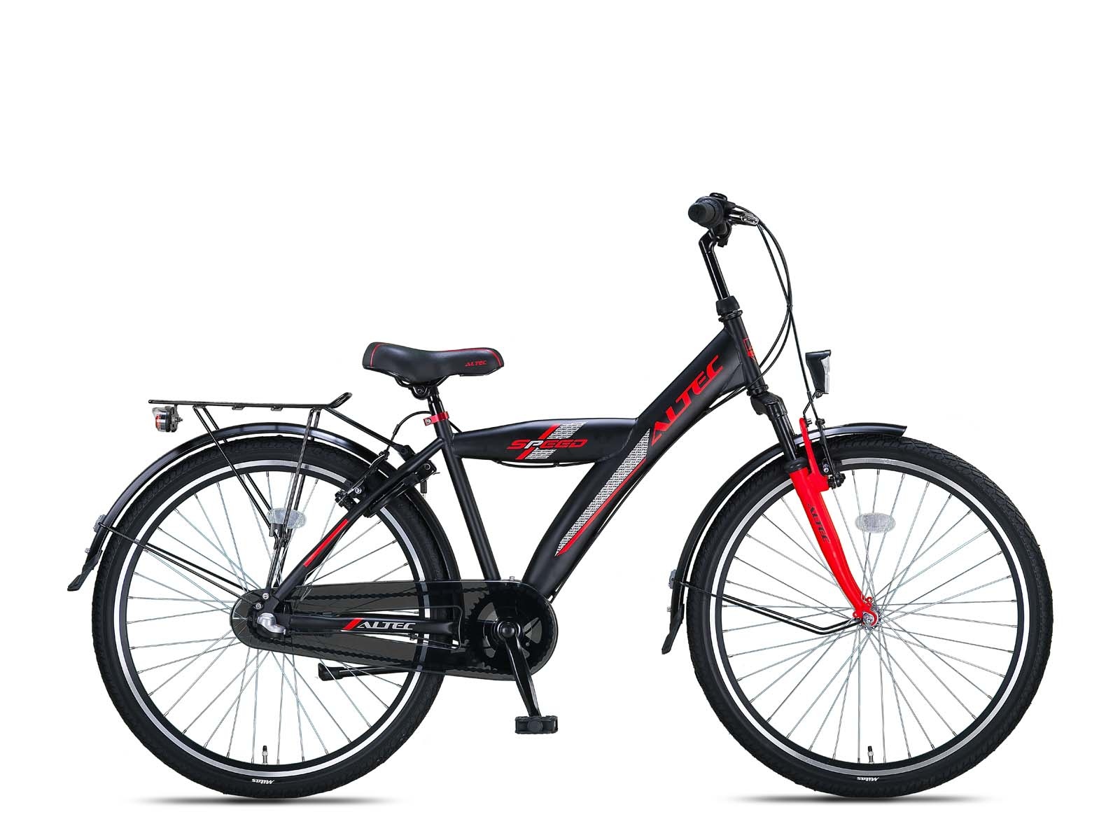 Altec Altec Speed Jongensfiets 26 inch 3v Fire Red