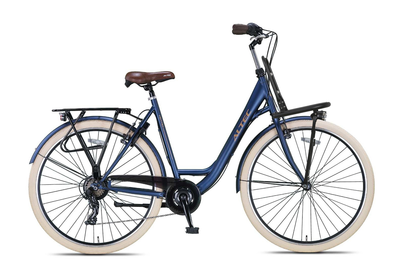Altec Metro Plus Damesfiets 28 inch 55cm Jeans Blue 7v