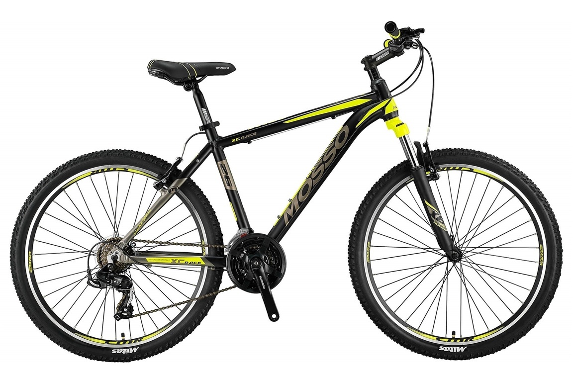 Altec Mosso Wildfire Mountainbike 26 inch 47cm 21v Zwart Lime