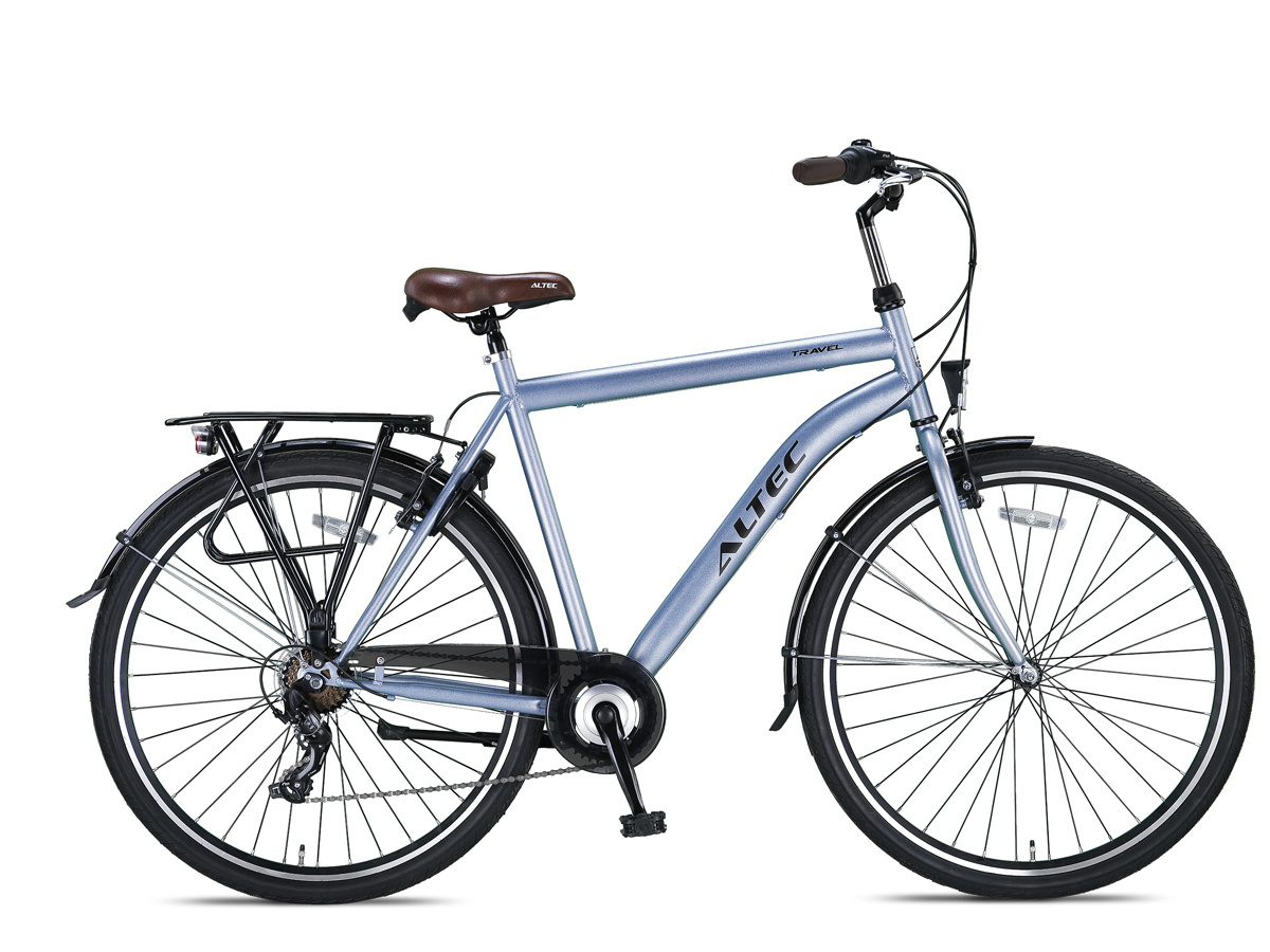 Altec Altec Travel 28 inch Herenfiets 58cm Mat Grijs 7v