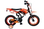 Volare Motorbike Kinderfiets Jongens 12 inch Oranje 95% afgemonteerd 1 klein