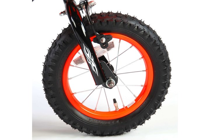 Volare Motorbike Kinderfiets Jongens 12 inch Oranje 95% afgemonteerd 6