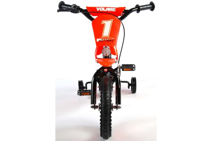 Volare Motorbike Kinderfiets Jongens 12 inch Oranje 95% afgemonteerd 8