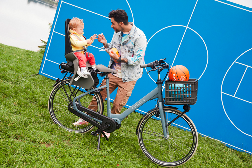 Wanneer met de baby op de fiets? 