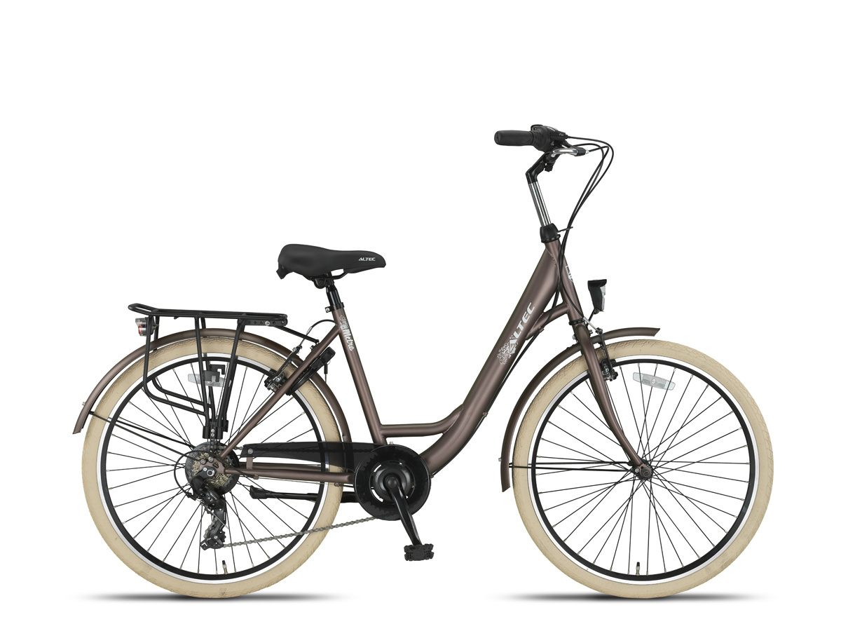 Altec Metro Meisjesfiets 26 inch 45cm Terra Brown