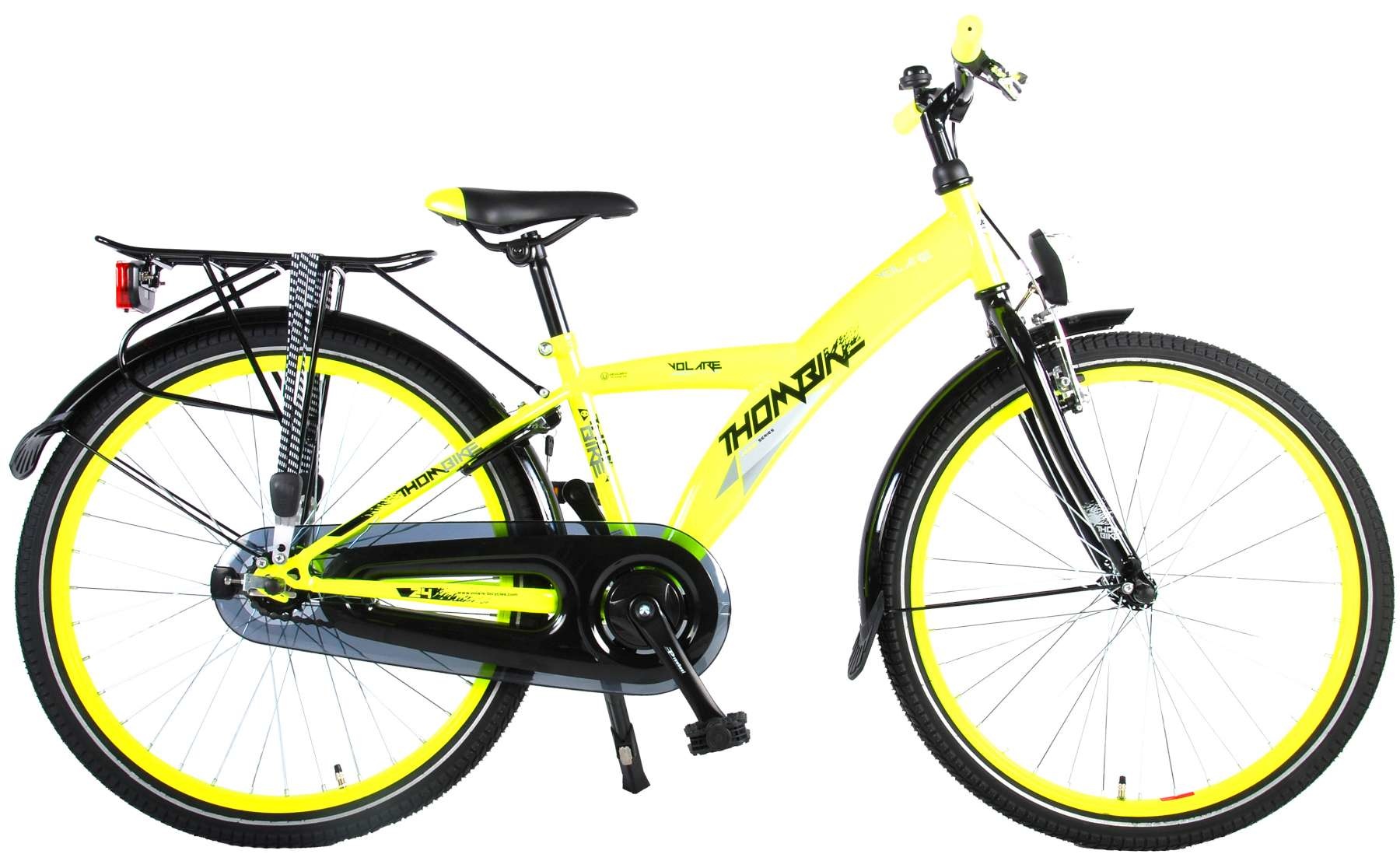 Volare Thombike City Kinderfiets Jongens 24 inch Neon Geel - Foto 2