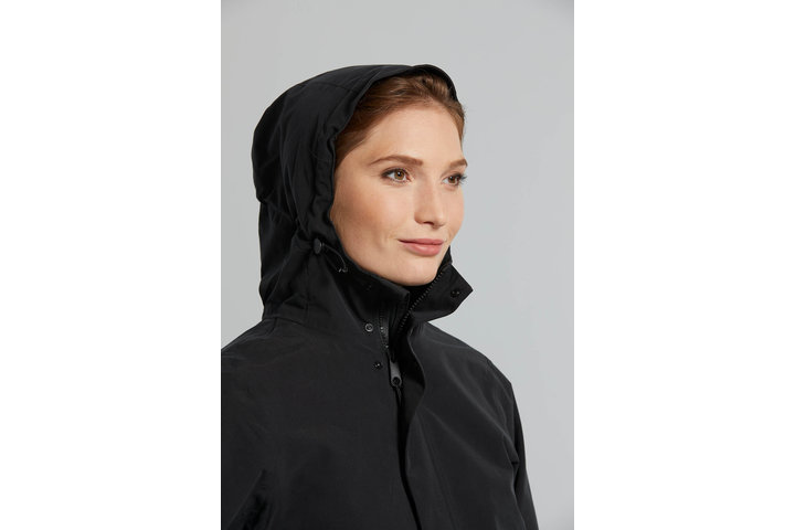 Basil Mosse Fiets Regenparka Dames Jet Black 8