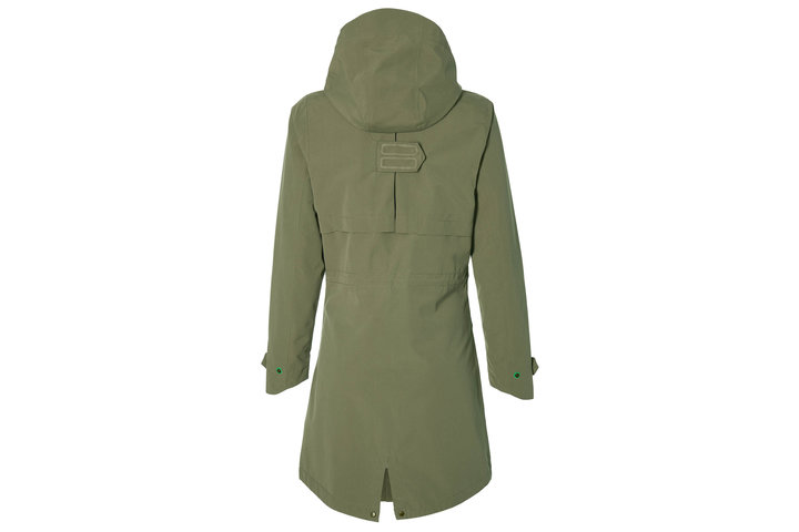 Basil Mosse Fiets Regenparka Dames Olive Green 2