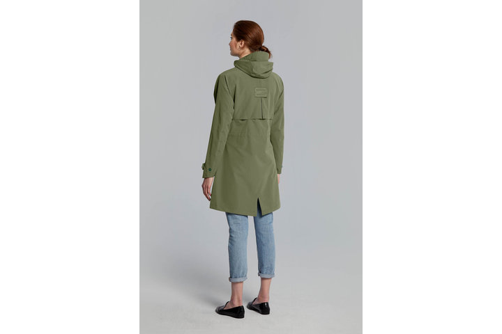 Basil Mosse Fiets Regenparka Dames Olive Green 5