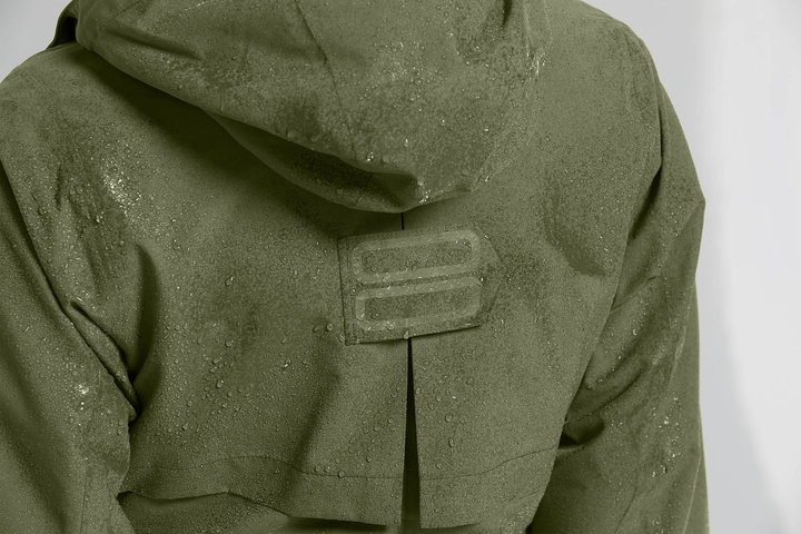Basil Mosse Fiets Regenparka Dames Olive Green 8