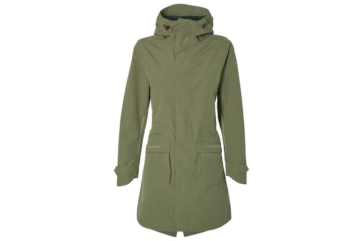 Basil regenparka Mosse dames Olive Green 1