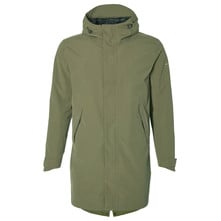 Basil regenparka Mosse heren Olive Green