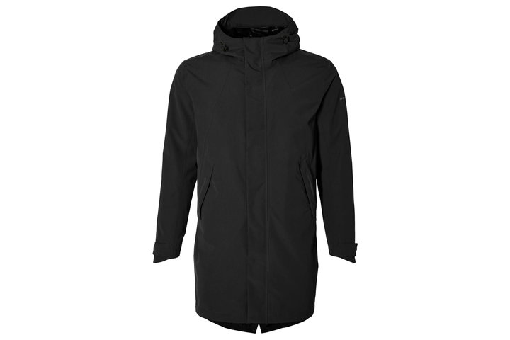 Basil Mosse Fiets Regenparka Heren Jet Black 1