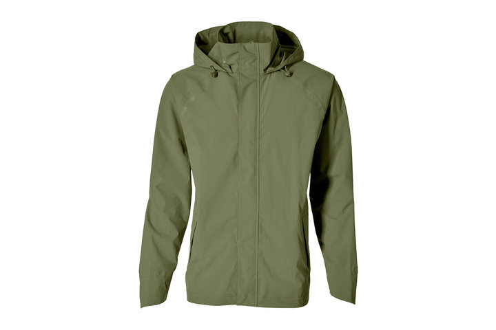 Basil Hoga Fiets Regenpak Unisex Olive Green 2