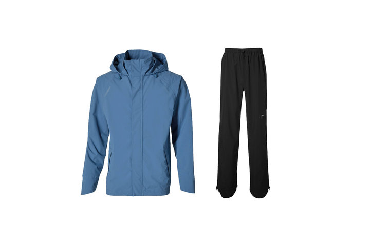 Basil Hoga Fiets regenpak unisex Horizon Blue 1