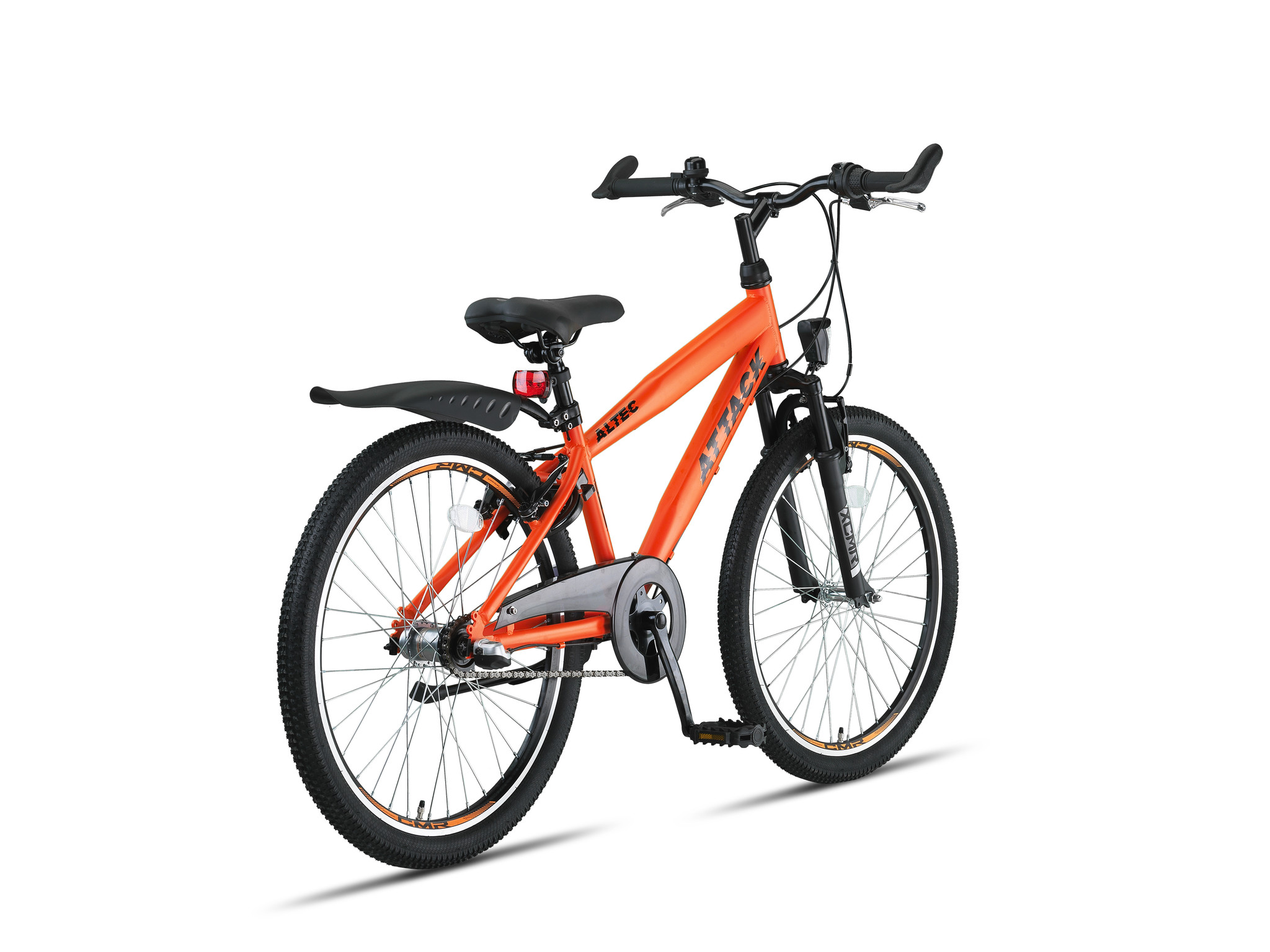 Altec Attack Kinderfiets Jongens 24 inch Neon Orange 3v - Superfietsen.nl