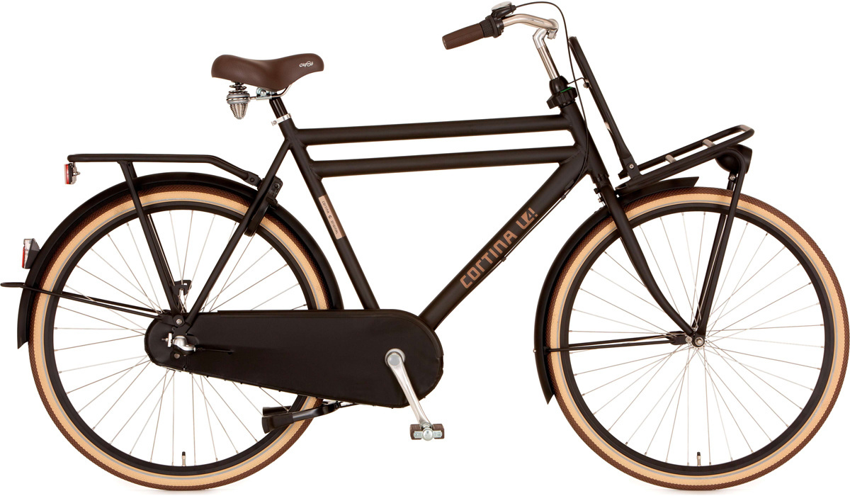 Cortina U4 Transportfiets 28 inch 61cm Jet Black Matt R3 - Foto 2