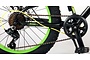 Volare Gradient Fatbike 20 inch Zwart/Groen/Geel 6v 6 klein