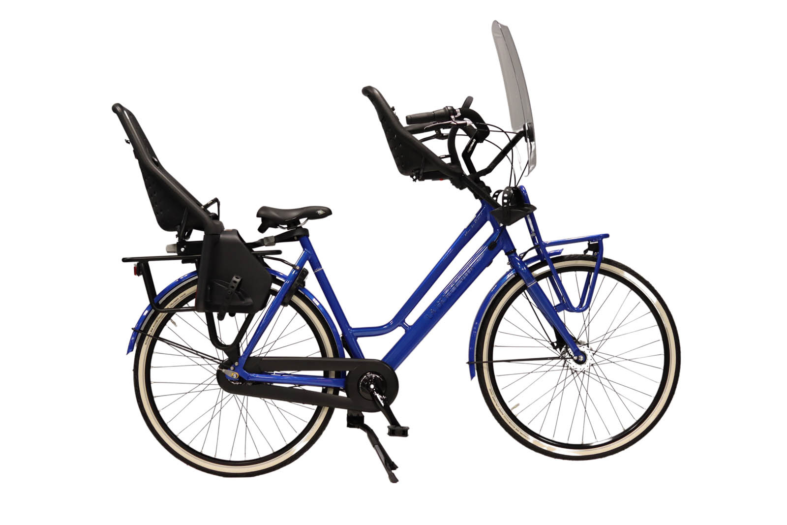 BSP La Dolce Vita Moederfiets 51 cm Zomer Blauw Glans 7v - Superfietsen.nl