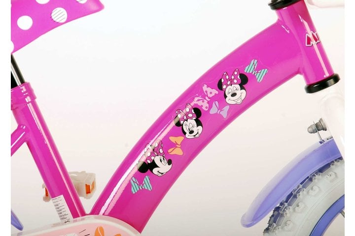 Volare Disney Minnie Cutest Ever! Kinderfiets Meisjes 14 inch Roze