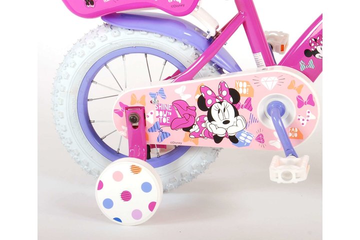 Disney Minnie Cutest Ever! Kinderfiets Meisjes 12 inch Roze 3