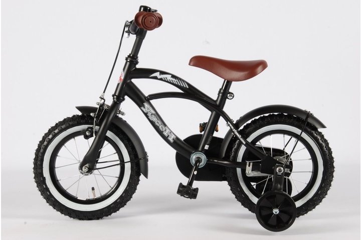 Volare Black Cruiser Kinderfiets Jongens 12 inch Zwart 7