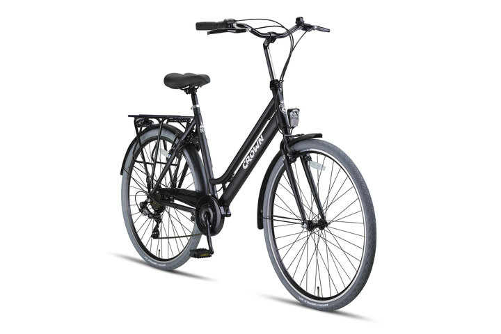 Crown New York Damesfiets 28 inch 53cm Groen 7v 4
