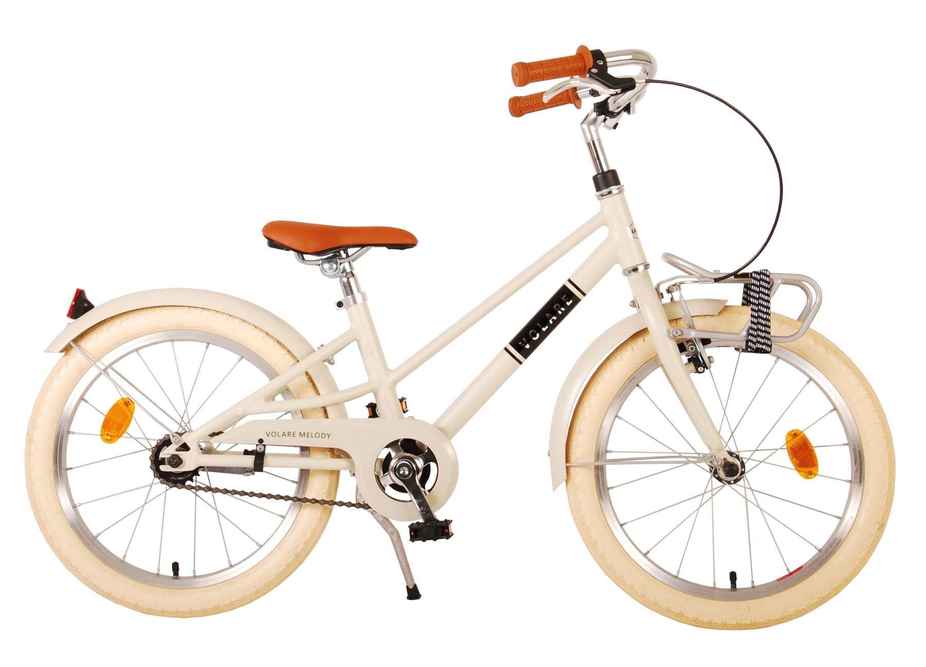 Volare Melody Kinderfiets Meisjes 18 inch Zand - Superfietsen.nl