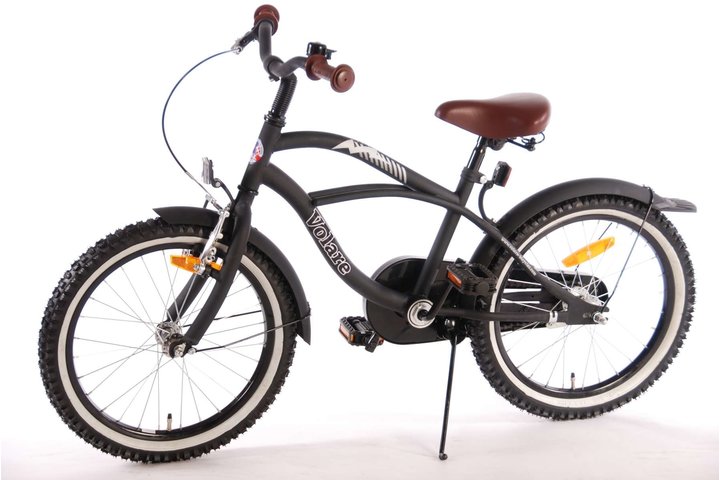 Volare Black Cruiser Kinderfiets Jongens 18 inch Zwart 95% afgemonteerd 9