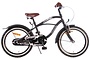 Volare Black Cruiser Kinderfiets Jongens 18 inch Zwart 95% afgemonteerd 1 klein