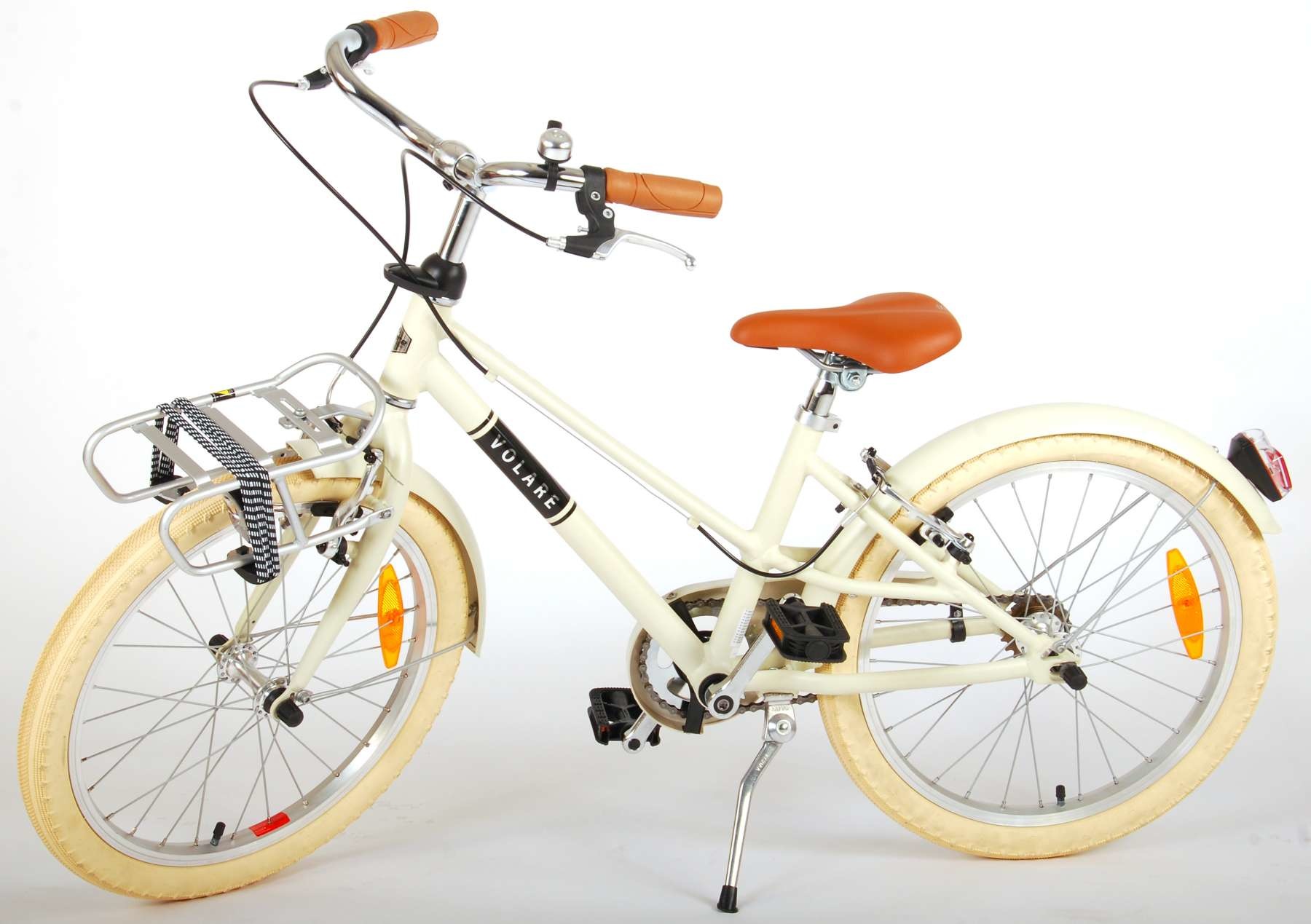 Volare Melody Kinderfiets Meisjes 20 inch Zand Twee Handremmen -  Superfietsen.nl