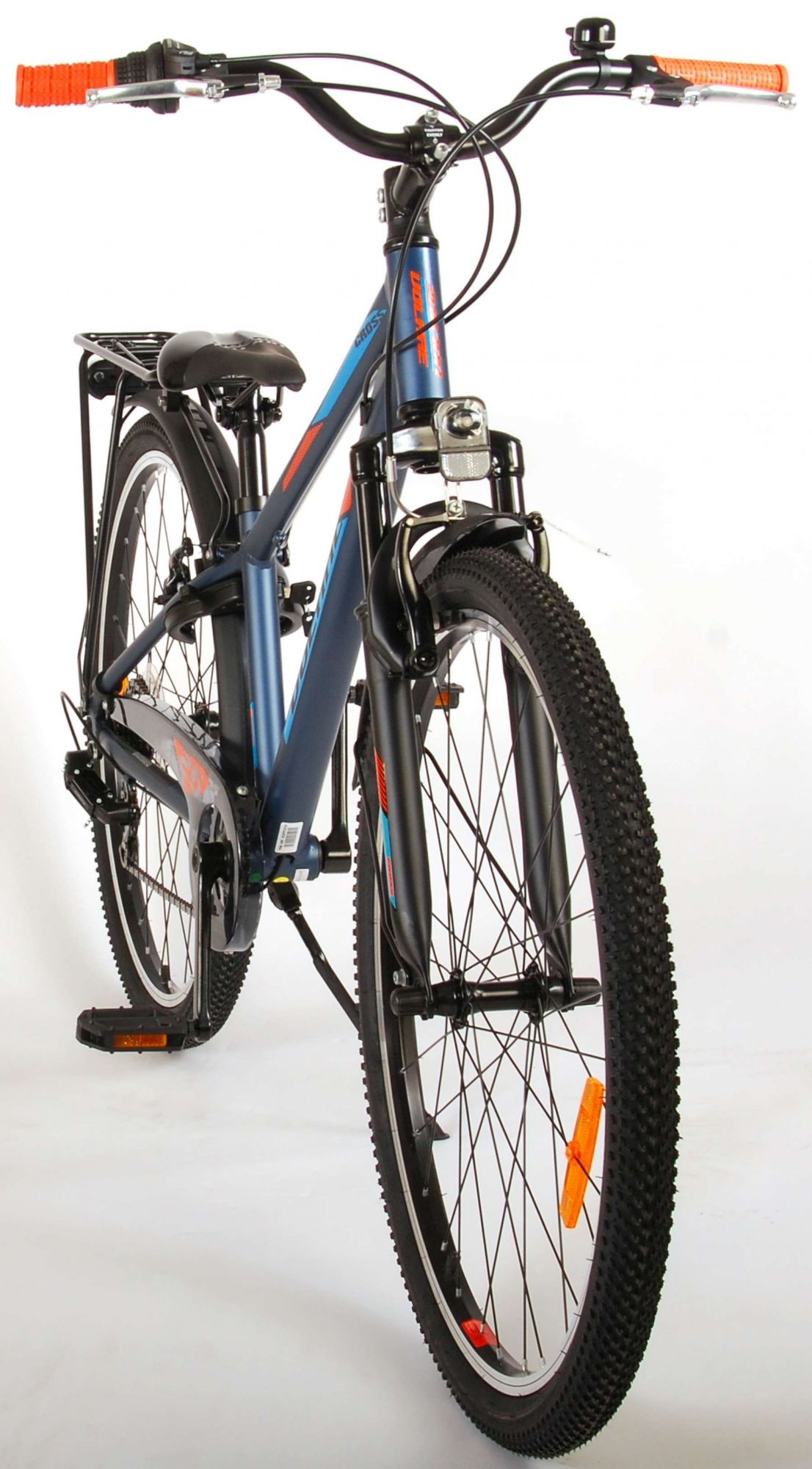 Volare Cross Kinderfiets Jongens 26 inch Donker Blauw 7 versnellingen -  Superfietsen.nl