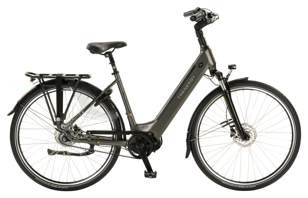 Trenergy Performance E-bike Dames 28 inch 8v Antraciet - Superfietsen.nl
