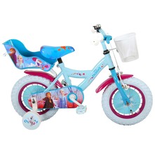 Volare Disney Frozen 2 Kinderfiets Meisjes 12 inch Blauw/Paars 95% afgemonteerd