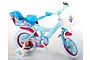 Disney Frozen 2 Kinderfiets Meisjes 12 inch Blauw/Paars 95% afgemonteerd 2 klein