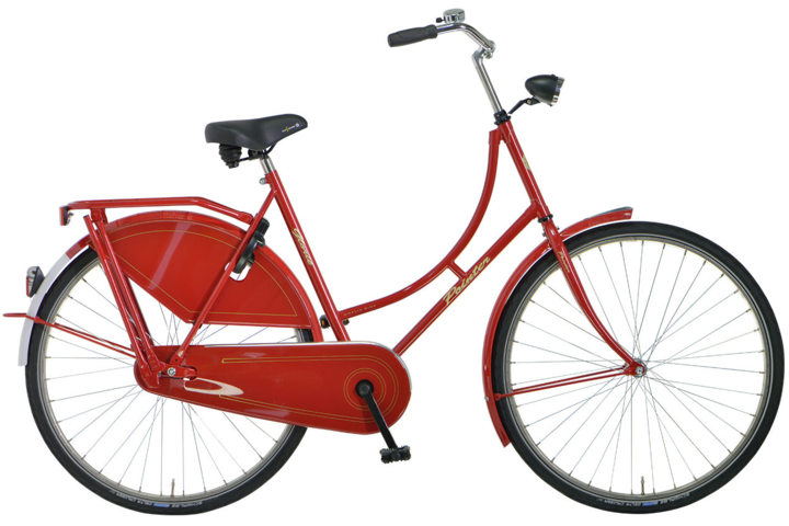 Pointer Glorie RVS Omafiets 28 inch Rood 1