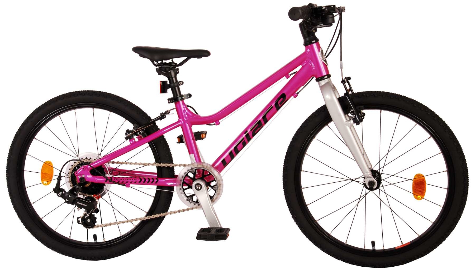 Volare Dynamic Meisjesfiets 20 inch 2 Handremmen 7 v Roze Volare Dynamic Meisjesfiets 20 inch 2 Handremmen 7 v Roze