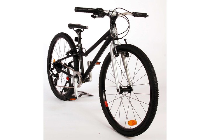 Volare Dynamic  Jongensfiets 24 inch 8v Mat Zwart 8