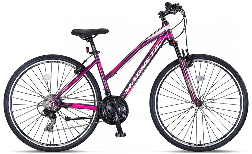 Altec Umit Magnetic Trekking V-Brakes 28 inch Paars-Roze - Foto 2