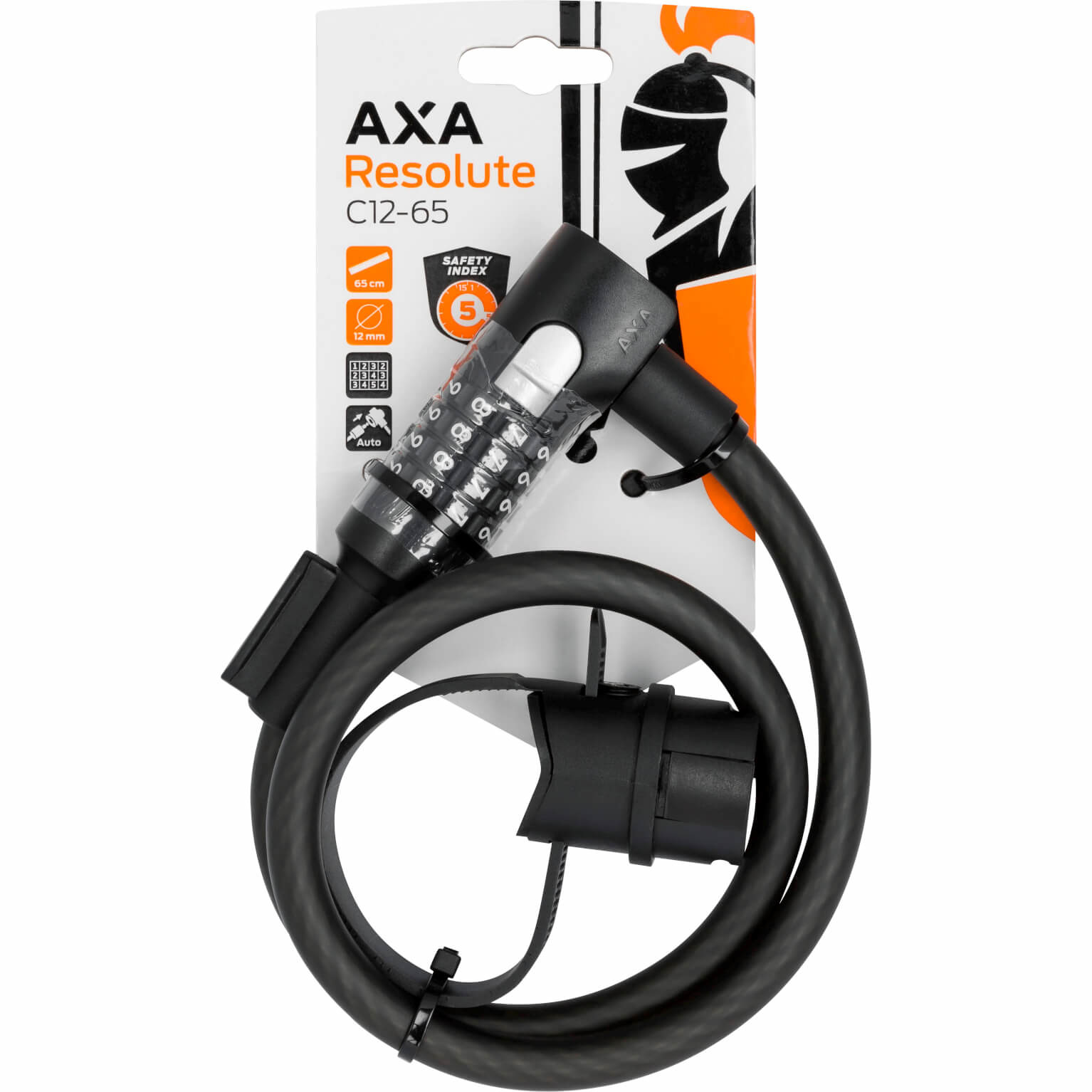 Axa kabelslot code C65/12 -