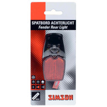 Simson achterlicht Led batterij spatbord