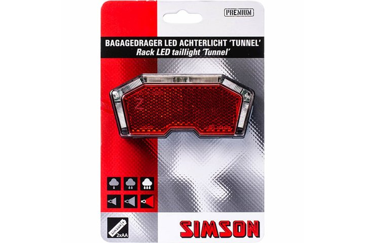 Simson achterlicht Tunnel auto batterij 50/80mm 1