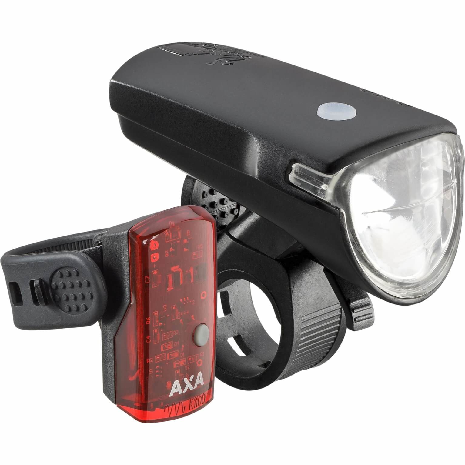 Axa verlichting set Greenline 40 Lux Usb Axa verlichting set Greenline 40 Lux Usb
