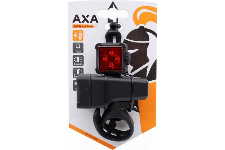 Axa verlichting set Niteline T4R usb 1